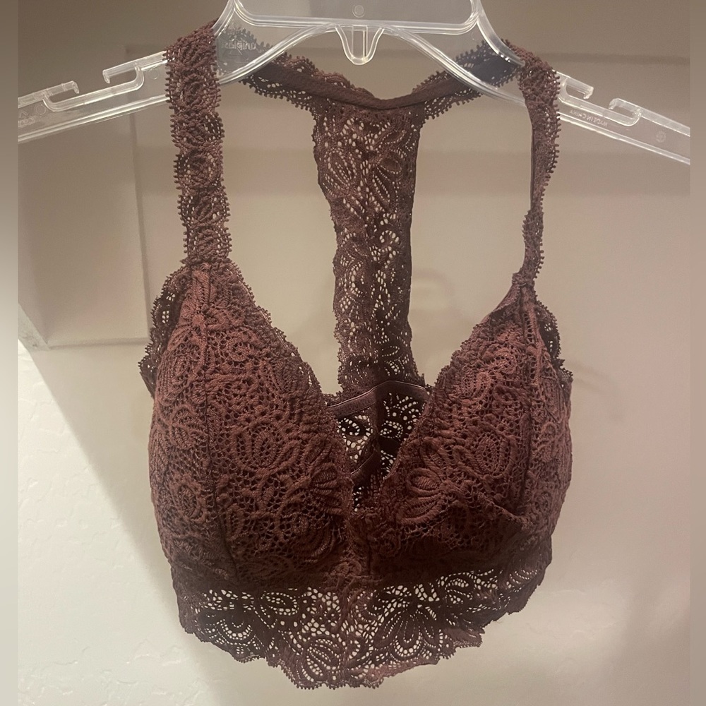 Auden Lightly Lined Racerback Bralette Size Small